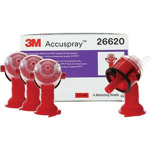 3M 26620 PPS 2.0 Accuspray szórófej 2,0 mm piros (4db)