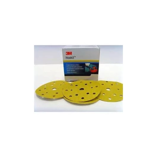 3M 255p+ Gold csiszoló korong átmérő 150 mm 15 lyukas P600
