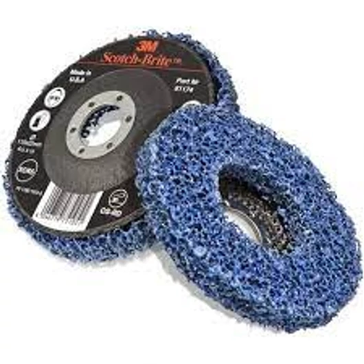 3M 61174 CG-RD, kék tárcsa merev hordozón átmérő 115 mm