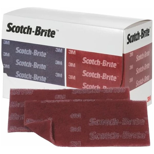 3M 64659  MX-HP Scotch-Brite flex. lapka (P360) Vörös (25 db.) 115 mm x 230 mm