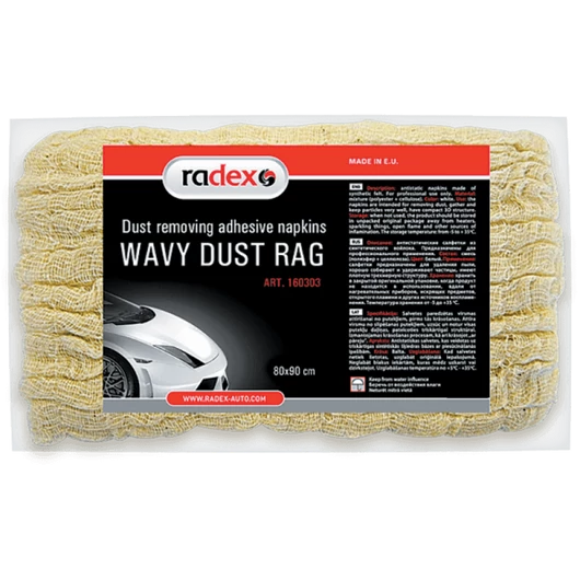 Radex Wavy Dust Rag (80 cm x 90 cm) Mézes Kendő