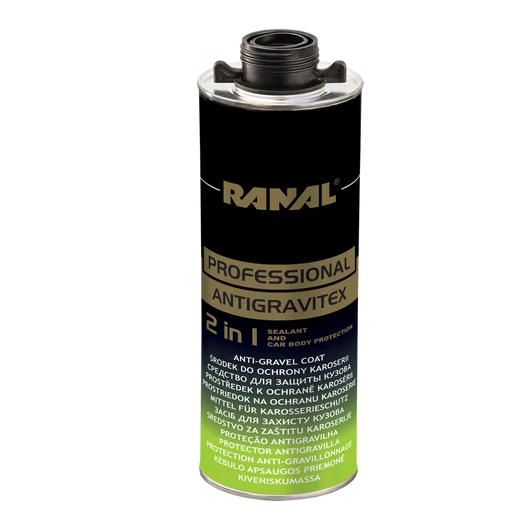 Ranal Kőfelverődésgátló (rücsi) + szórható tömítő 2:1 ben bézs 1 liter