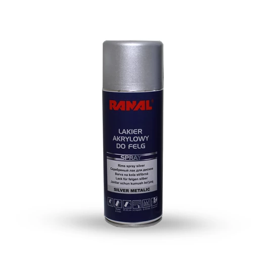 Ranal keréktárcsa ezüst spray 400 ml