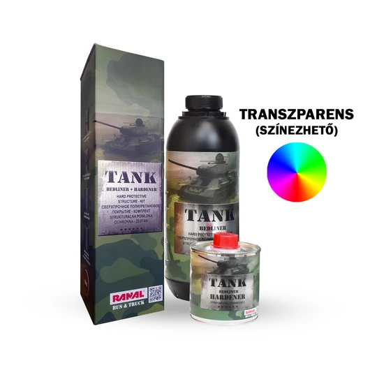 Ranal TANK 2K strukturált kemény védőbevonat színezhető 948 ml