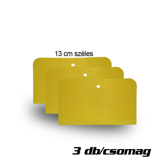 Sico műanyag spaklikészlet sárga 3 db-os