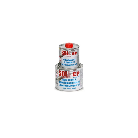 Soll Epoxy Primer edzővel 2:1 fekete 0,75l