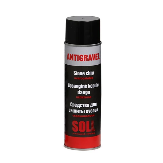Soll Kőfelverődésgátló fekete spray 500ml