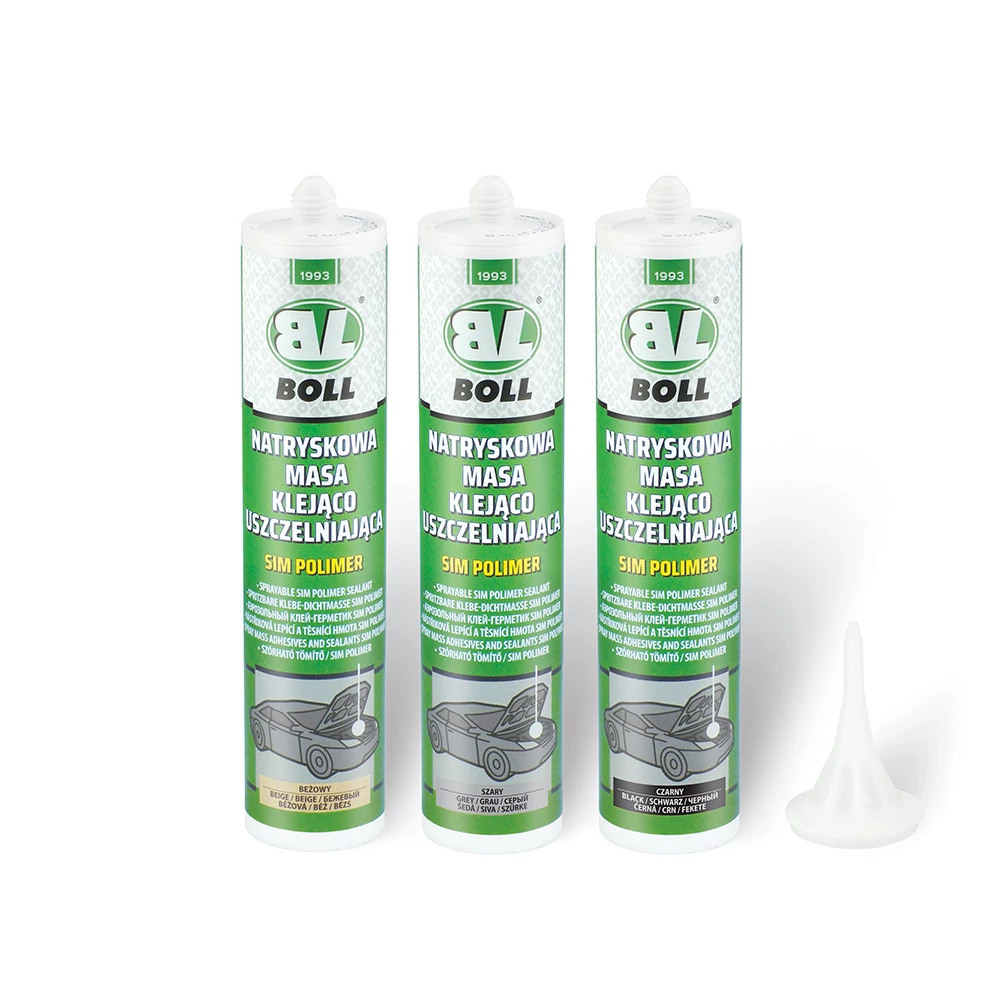 Boll szórható tömítő SIM polimer szürke szinben 290 ml