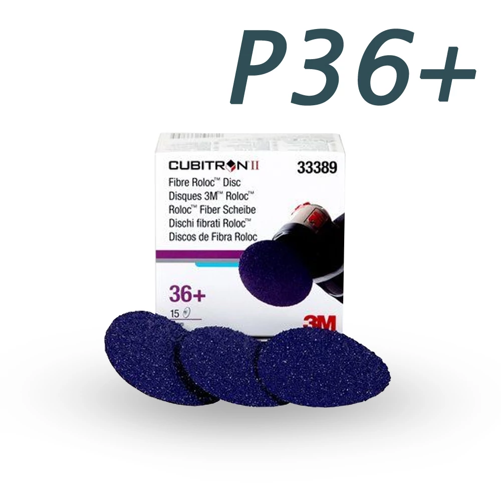 3M 33389 Cubitron II felület tisztító Roloc felfogatással 75 mm P36 (15db)