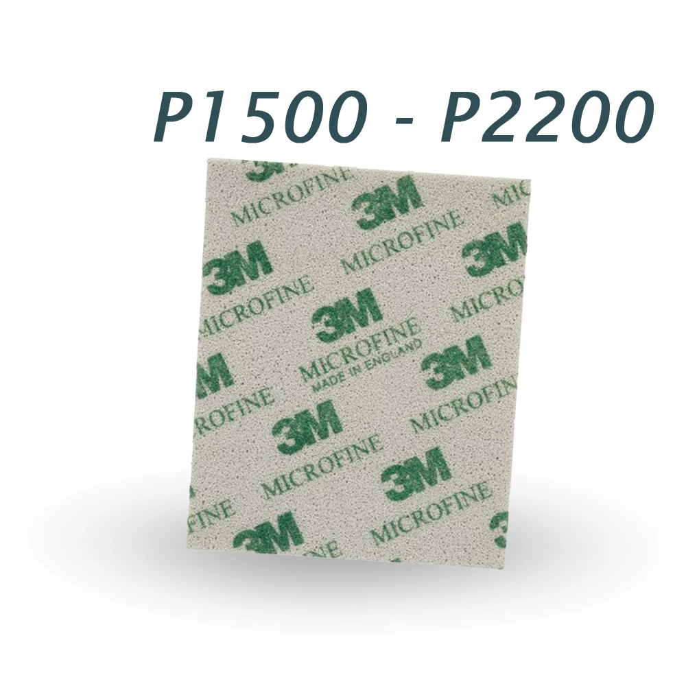 3M 2600 csiszolószivacs microfine  115 mm x 140 mm