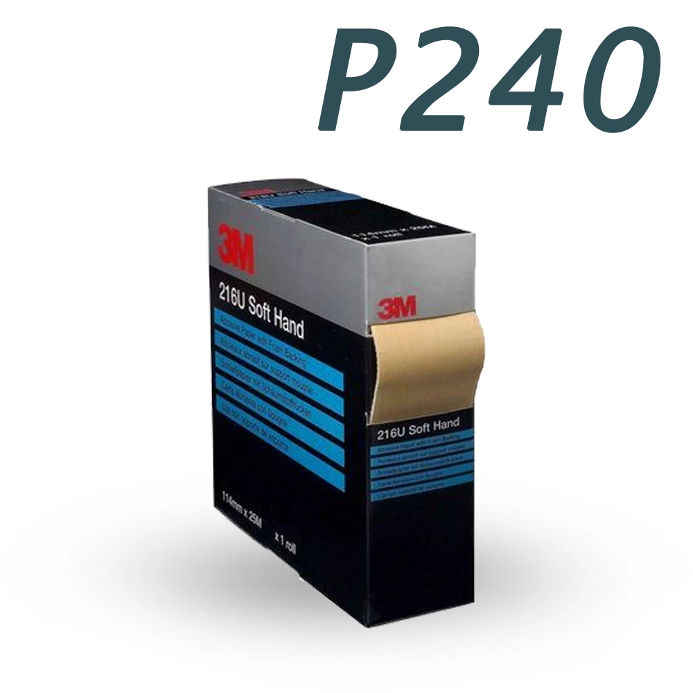 3M 216U perforált szivacsos csiszoló tekercs 50333, P240 114mm x 25m