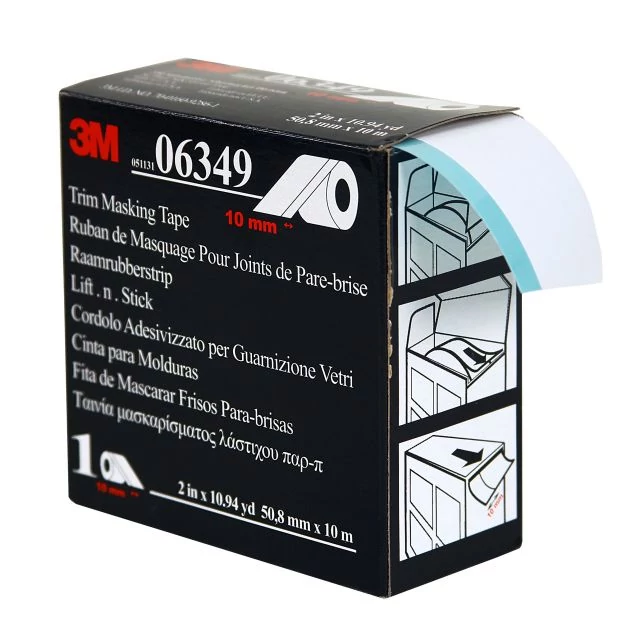 3M 6349 10mm-es műanyag széllel, tekercsben 10m