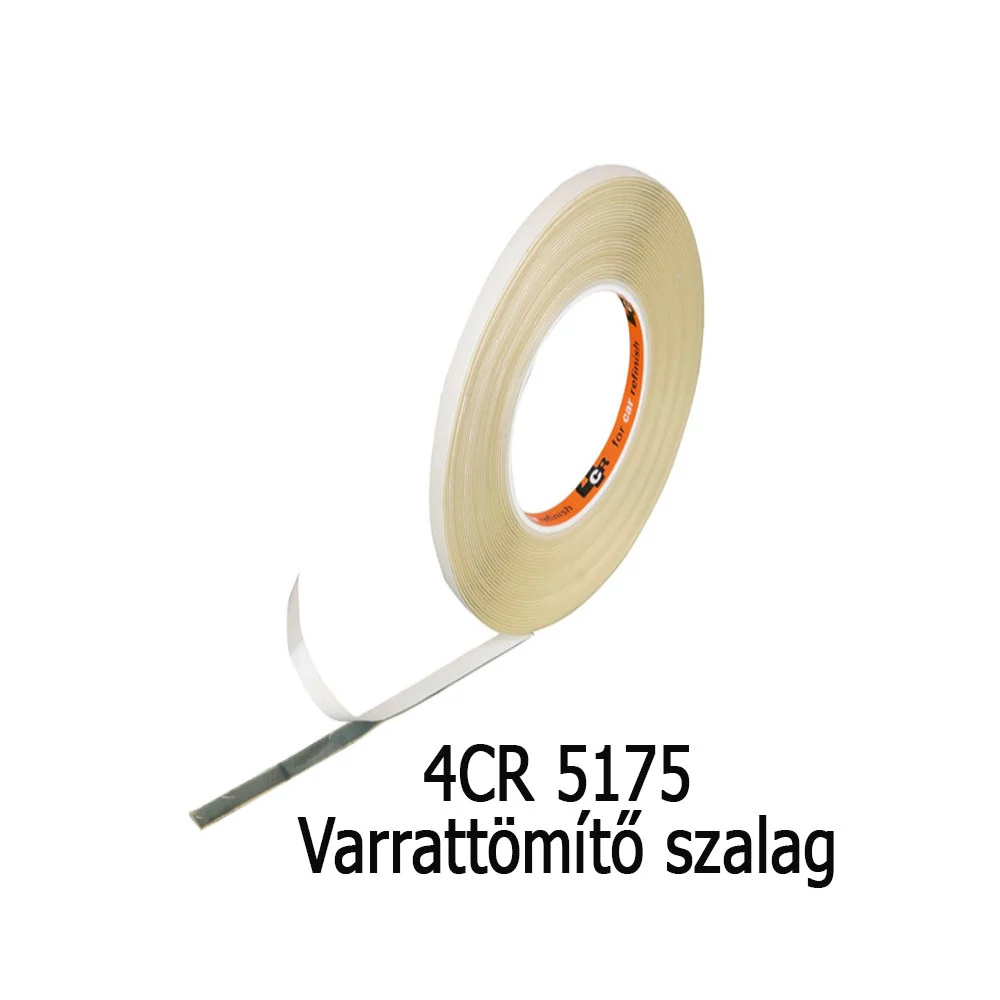4CR 5175 Varrattömítő szalag átlátszó 9mm x 10m