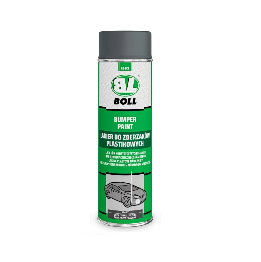 Boll Bumper ( műanyag) festék spray sötétszürke  500 ml