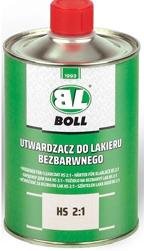 Boll 2K HS edző színtelen akril lakkhoz normál 0,5 liter