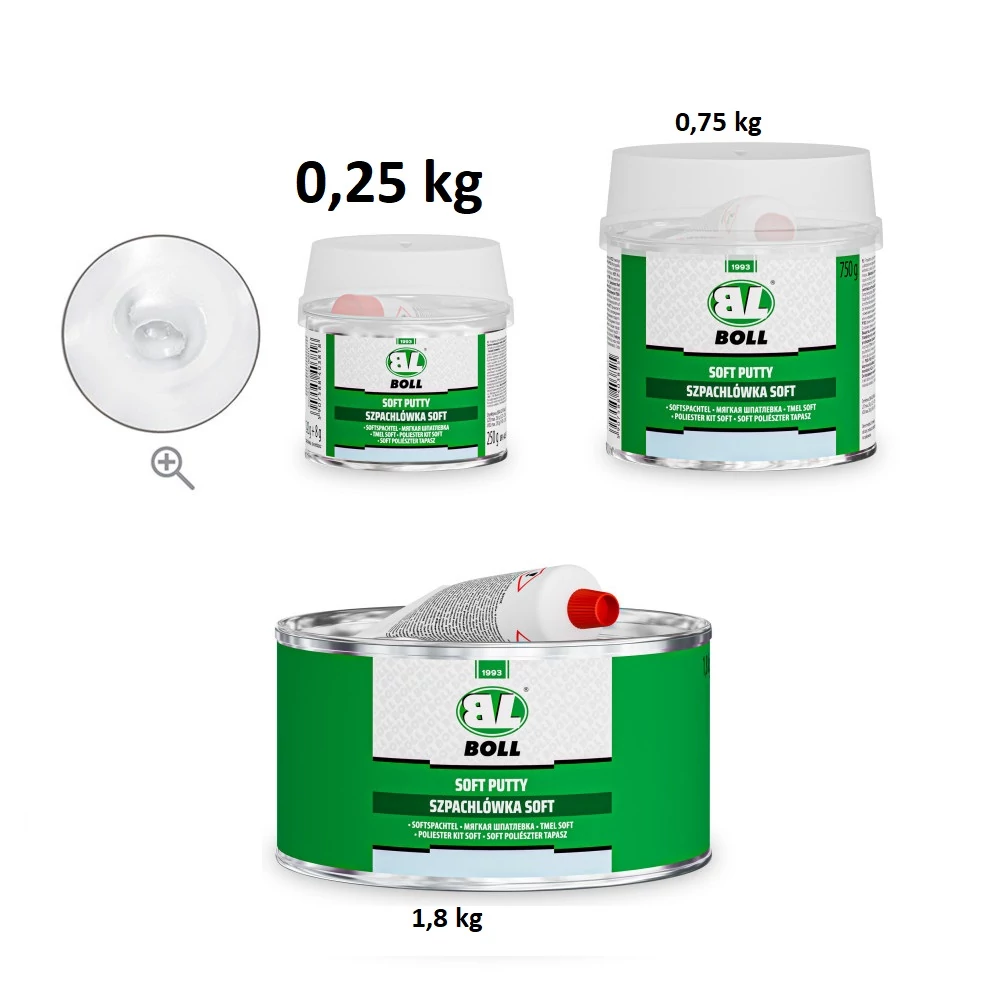 Boll Soft kitt 0,25 kg