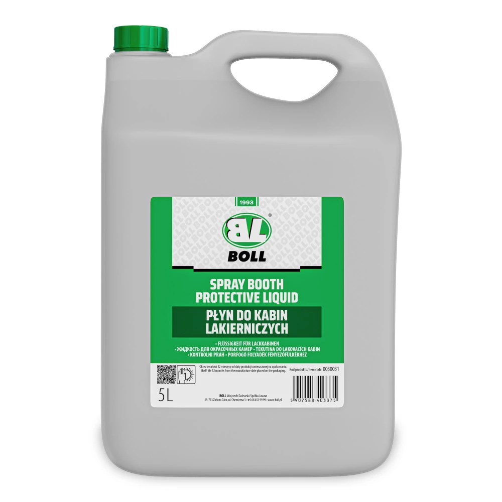 Boll porfogó folyadék fényezőfülkébe 5 liter