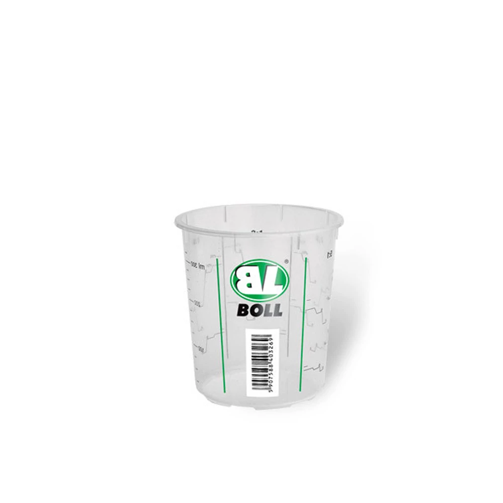 Boll Műanyag keverőedény skálázott, keverési arány jelölt 400ml