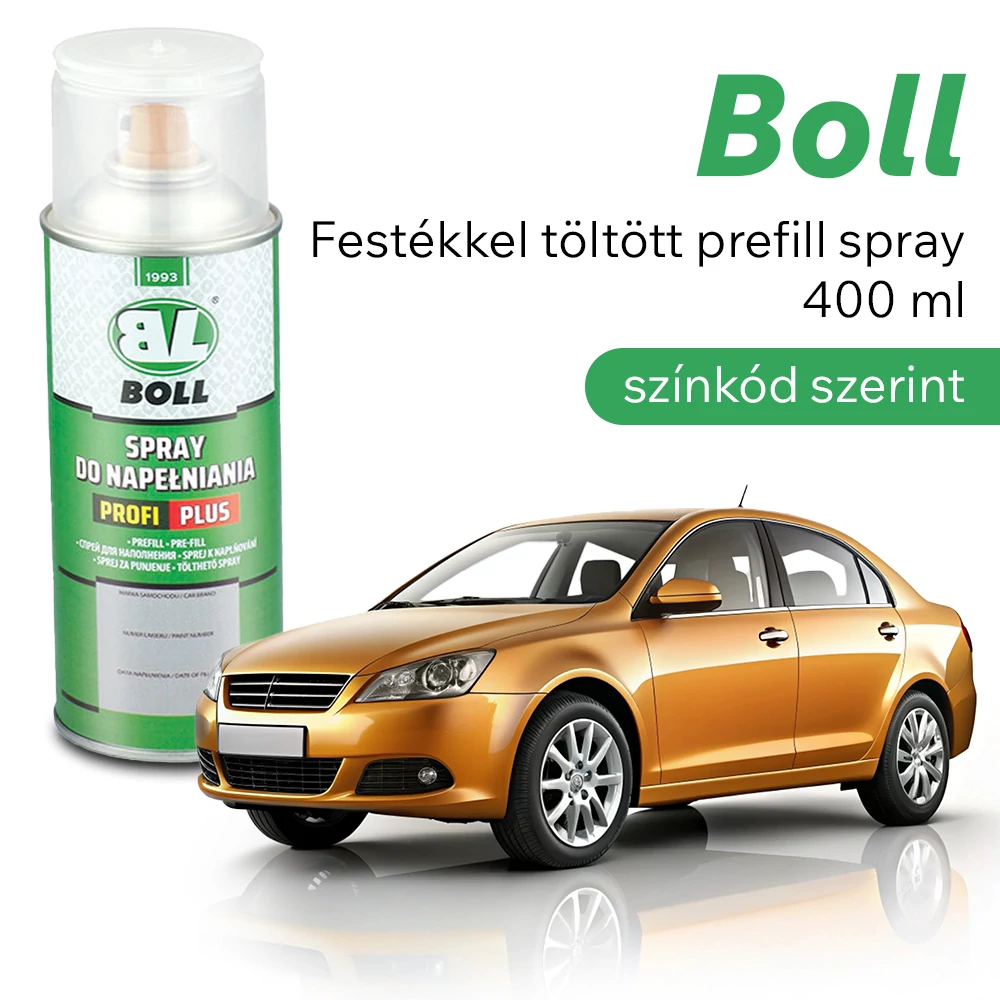 Boll festékkel töltött prefill spray 400 ml színkód szerint