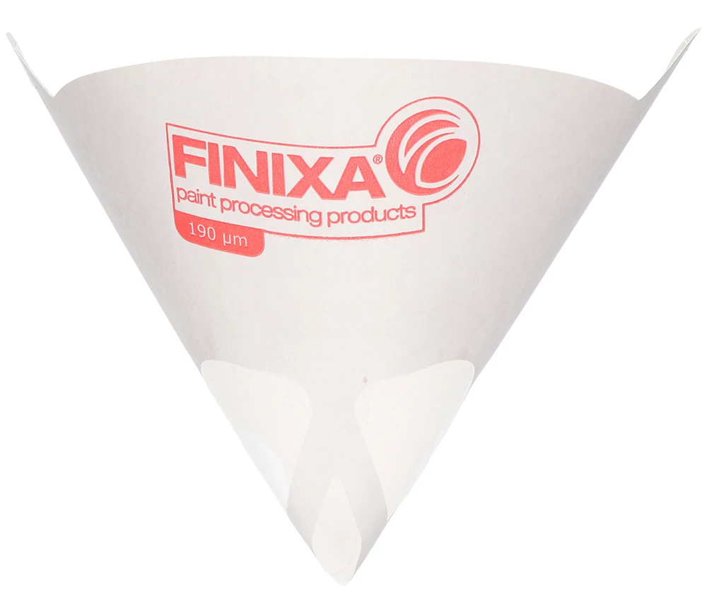 Finixa Festékszűrő oldószeres festékekhez 190µ (250db. / csomag)