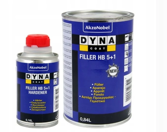 Dyna Filler HB 5+1 Fekete Szett 1L (edzővel)