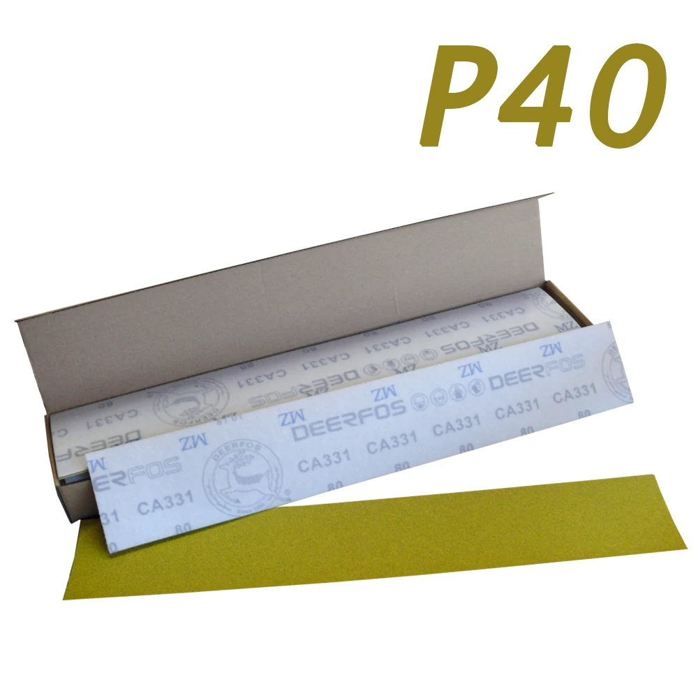 Deerfos csiszoló gyalu papír 70 mm x 419 mm P40