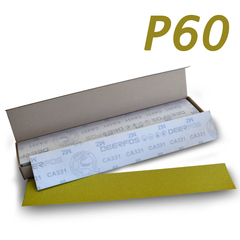 Deerfos csiszoló gyalu papír 70 mm x 419 mm P60