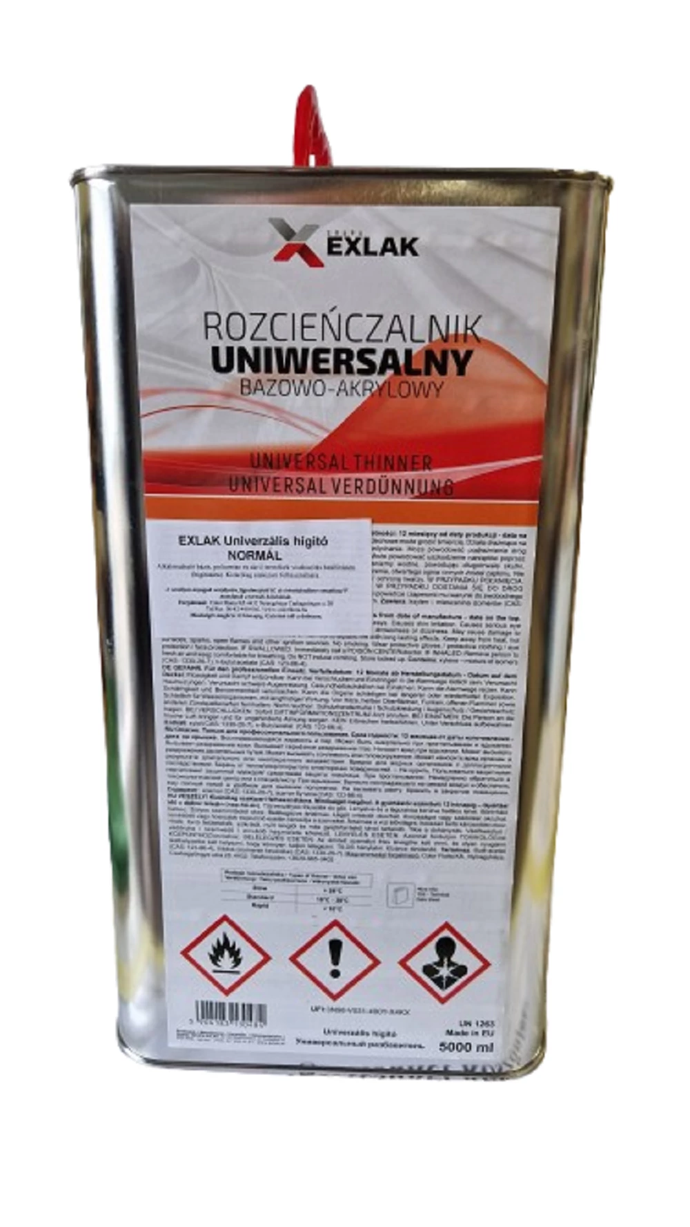 Exlak Univerzális hígító akril és bázis festékhez 5 liter