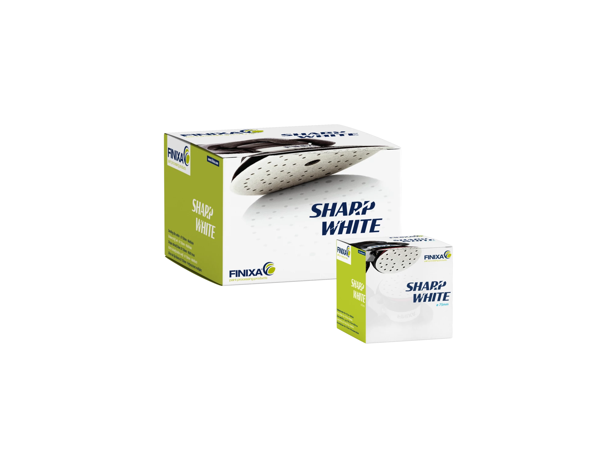 Finixa SharpWhite multilyukas csiszoló korong 75mm P150