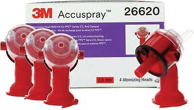 3M 26620 PPS 2.0 Accuspray szórófej 2,0 mm piros (4db)