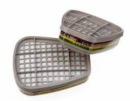 3M 6059 ABEK1 gáz-gőzszűrő betét (2 db/csomag) 1 pár