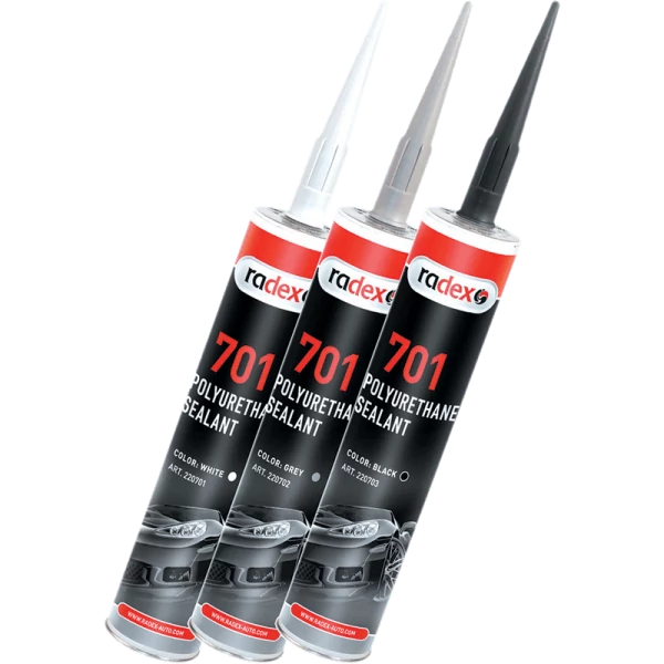 Radex 701 fekete poliuretán tömítő 310ml