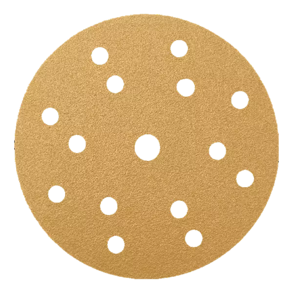 Radex Gold körcsiszoló papír átm150 mm. 14+1 lyuk P150