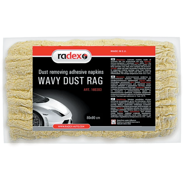 Radex Wavy Dust Rag (80 cm x 90 cm) Mézes Kendő