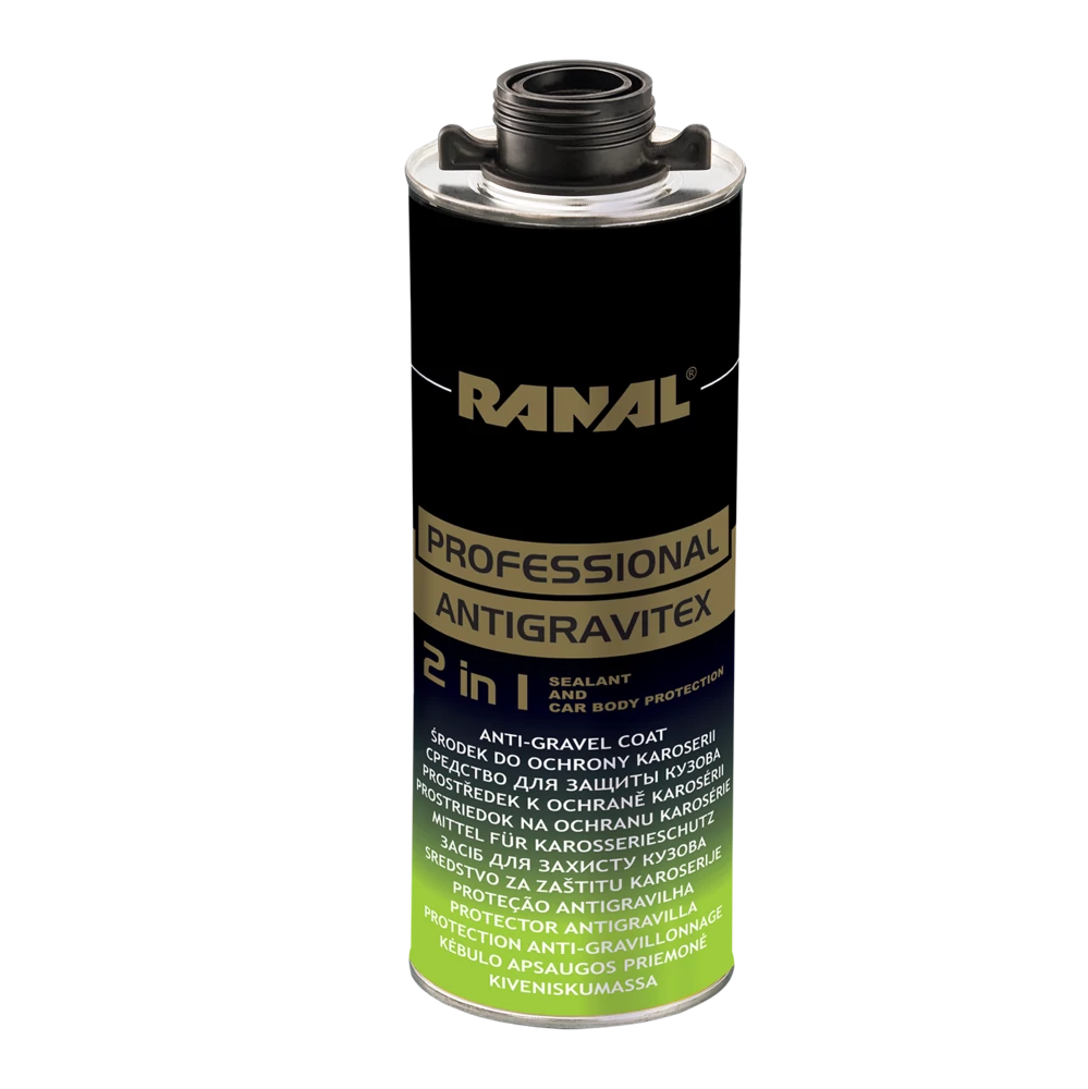 Ranal Kőfelverődésgátló (rücsi) + szórható tömítő 2:1 ben bézs 1 liter