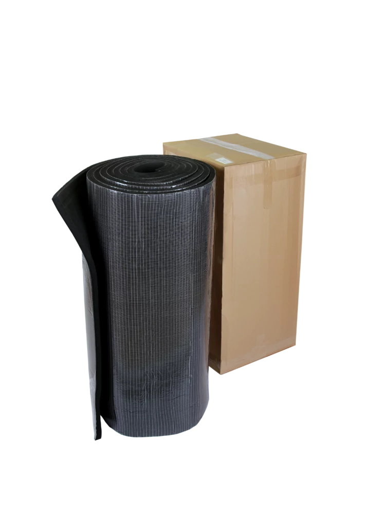 Ranal hő és hangszigetelő hab 25 mm vastag (1 m x 8 m) tekercsben