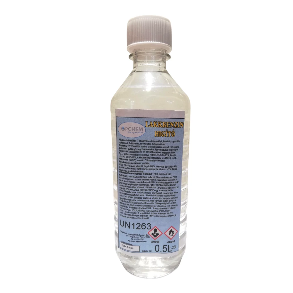 Lakkbenzin 0,5 Liter